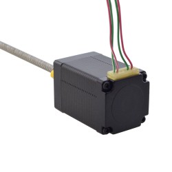 NEMA 11 External Acme Linear Schrittmotor 11E18S1004ND5-150RS Linearhub 10,16mm Hublänge 150mm