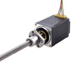 NEMA 11 External Kugelgewindetriebe Linear Schrittmotor 11E18S1004BAM5-150RS Linearhub 2mm Hublänge 150mm