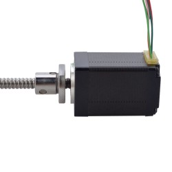 NEMA 11 External Kugelgewindetriebe Linear Schrittmotor 11E18S1004BAM5-150RS Linearhub 2mm Hublänge 150mm
