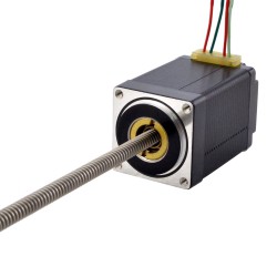 NEMA 11 Non-Captive Acme Linearführung Schrittmotor 11N18S1004FD5-200RS 0,12Nm Linearhub 1,27mm Hublänge 200mm