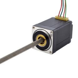 NEMA 11 Non-Captive Acme Linearführung Schrittmotor 11N18S1004ND5-200RS Linearhub 10,16mm Hublänge 200mm