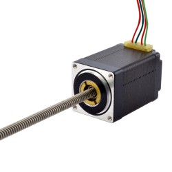 NEMA 11 Non-Captive Acme Linearführung Schrittmotor 11N18S1004GD5-200RS Linearhub 2,54mm Hublänge 200mm