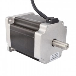Nema 34 Doppelwellen Schrittmotor 34HS46-5004D 8,5 Nm 5 V 4 Drähte