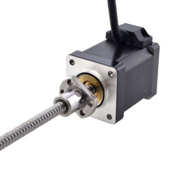 NEMA 14 External Kugelgewindetriebe Linear Schrittmotor 14E19S1504BAM5-150RS Linearhub 2mm Hublänge 150mm