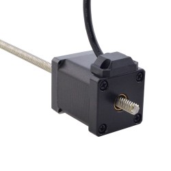 NEMA 14 Non-Captive Acme Linear Schrittmotor 14N19S1504WF5-200RS Linearhub 12,7mm Hublänge 200mm