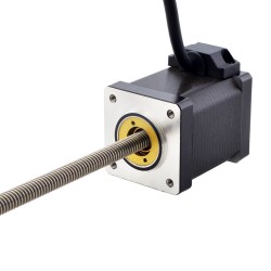 NEMA 14 Non-Captive Acme Linearantrieb Schrittmotor 14N19S1504GF5-200RS Linearhub 2,54mm Hublänge 200mm