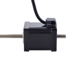 NEMA 14 Non-Captive Acme Linearantrieb Schrittmotor 14N19S1504GF5-200RS Linearhub 2,54mm Hublänge 200mm