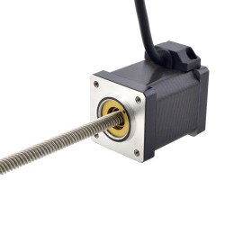 NEMA 14 Non-Captive Acme Linear Schrittmotor 14N19S1504RF5-200RS Linearhub 6,35mm Hublänge 200mm