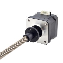 Nema 17 External Acme Linear Schrittmotor 17LE13-0404E-200G 8mm Length 200mm