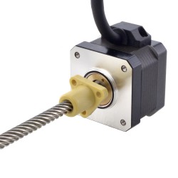 NEMA 17 External Acme Linearaktuator Schrittmotor 17E13S1504YF5-150RS Linearhub 25,4mm Hublänge 150mm
