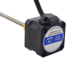 NEMA 17 External Acme Linearaktuator Schrittmotor 17E13S1504YF5-150RS Linearhub 25,4mm Hublänge 150mm