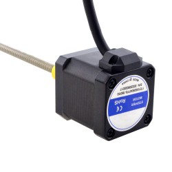 NEMA 17 External Acme Linearaktuator Schrittmotor 17E19S2504FF5-150RS Linearhub 1,27mm Hublänge 150mm