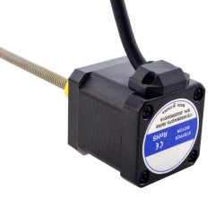 NEMA 17 External Acme Linearaktuator Schrittmotor 17E19S2504GF5-150RS Linearhub 2,54mm Hublänge 150mm