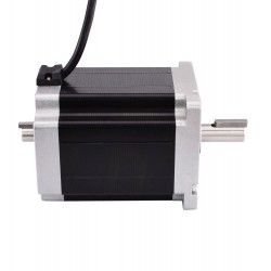 Nema 34 Doppelwellen Schrittmotor 34HS46-5004D1 8,5 Nm 5 V 4 Drähte