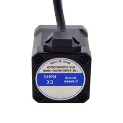 NEMA 17 External Kugelgewindetriebe Linear Schrittmotor 17E19S2504BAM5-150RS Linearhub 2mm Hublänge 150mm