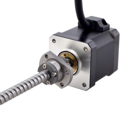 NEMA 17 External Kugelgewindetriebe Linear Schrittmotor 17E19S2504BMB5-150RS Linearhub 8mm Hublänge 150mm