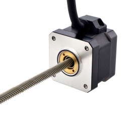 NEMA 17 Non-Captive Acme Linear Schrittmotor 17N13S1504WF5-200RS Linearhub 12,7mm Hublänge 200mm