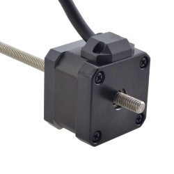 NEMA 17 Non-Captive Acme Linearaktuator Schrittmotor 17N13S1504GF5-200RS Linearhub 2,54mm Hublänge 200mm