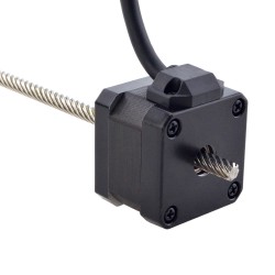 NEMA 17 Non-Captive Acme Linear Schrittmotor 17N13S1504YF5-200RS Linearhub 25,4mm Hublänge 200mm
