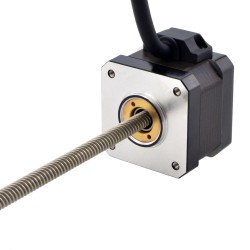 NEMA 17 Non-Captive Acme Linearaktuator Schrittmotor 17N13S1504RF5-200RS Linearhub 6,35mm Hublänge 200mm