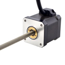 NEMA 17 Non-Captive Acme Linearaktuator Schrittmotor Linearhub 1,27mm Hublänge 200mm
