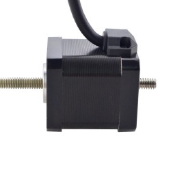 NEMA 17 Non-Captive Acme Linearaktuator Schrittmotor Linearhub 1,27mm Hublänge 200mm