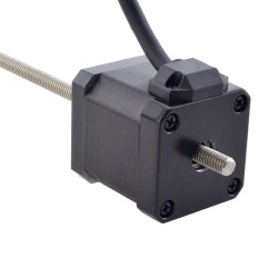 NEMA 17 Non-Captive Acme Linear Schrittmotor 17N19S2504GF5-200RS Linearhub 2,54mm Hublänge 200mm
