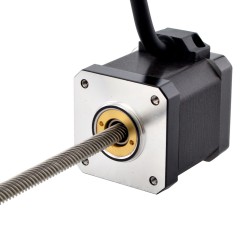 NEMA 17 Non-Captive Acme Linear Schrittmotor 17N19S2504WF5-200RS Linearhub 12,7mm Hublänge 200mm