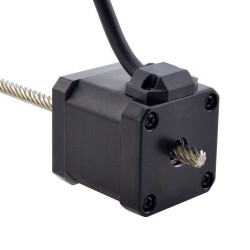 NEMA 17 Non-Captive Acme Linear Schrittmotor 17N19S2504YF5-200RS Linearhub 25,4mm Hublänge 200mm