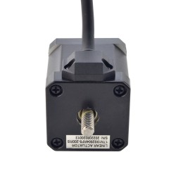 NEMA 17 Non-Captive Acme Linearaktuator Schrittmotor 17N19S2504RF5-200RS Linearhub 6,35mm Hublänge 200mm