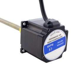 NEMA 23 External Acme Linearaktuator Schrittmotor 23E22S3004FG5-200RS Linearhub 1,27mm Hublänge 200mm