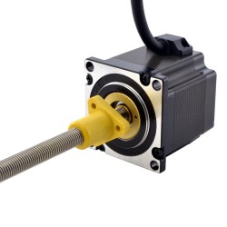 NEMA 23 External Acme Linearaktuator Schrittmotor 23E22S3004FG5-200RS Linearhub 1,27mm Hublänge 200mm