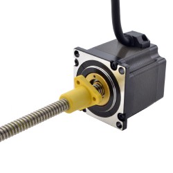 NEMA 23 External Acme Linearaktuator Schrittmotor 23E22S3004GG5-200RS Linearhub 2,54mm Hublänge 200mm
