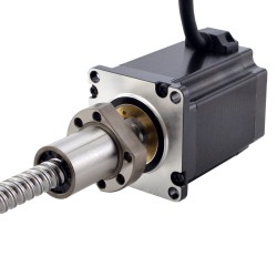 NEMA 23 External Kugelgewindetriebe Linear Schrittmotor 23E30S4004B1L5-200RS Linearhub 10mm Hublänge 200mm