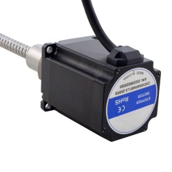 NEMA 23 External Kugelgewindetriebe Linear Schrittmotor 23E30S4004B1L5-200RS Linearhub 10mm Hublänge 200mm
