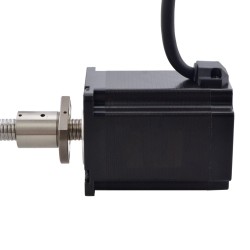 NEMA 23 External Kugelgewindetriebe Linear Schrittmotor 23E30S4004BAL5-200RS Linearhub 2mm Hublänge 200mm