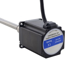 NEMA 23 External Kugelgewindetriebe Linear Schrittmotor 23E30S4004BAL5-200RS Linearhub 2mm Hublänge 200mm