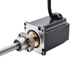 NEMA 23 External Kugelgewindetriebe Linear Schrittmotor 23E30S4004BVL5-200RS Linearhub 5mm Hublänge 200mm