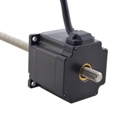 NEMA 23 Non-Captive Acme Linearaktuator Schrittmotor 23N22S3004NG5-250RS Linearhub 10,16mm Hublänge 200mm