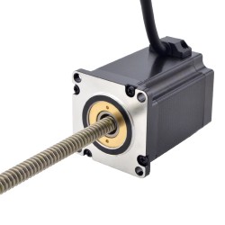 NEMA 23 Non-Captive Acme Linearaktuator Schrittmotor 23N30S4004GG5-250RS Linearhub 2,54mm Hublänge 200mm