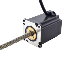 NEMA 23 Non-Captive Acme Linearaktuator Schrittmotor 23N30S4004YG5-250RS Linearhub 25,4mm Hublänge 200mm