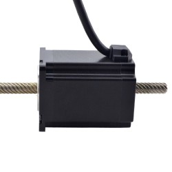NEMA 23 Non-Captive Acme Linearaktuator Schrittmotor 23N30S4004YG5-250RS Linearhub 25,4mm Hublänge 200mm