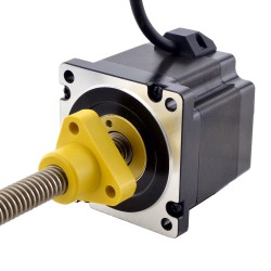 NEMA 34 External Acme Linear Schrittmotor 34E30S5504RK5-200RS Linearhub 6,35mm Hublänge 200mm