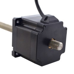 NEMA 34 Non-Captive Acme Linearaktuator Schrittmotor 34N30S5504GK5-300RS Linearhub 2,54mm Hublänge 300mm