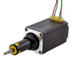 NEMA 8 Captive Acme Linear Schrittmotor 8C15S0504AC5-019RS 0,02Nm Linearhub/Umdrehung 2mm Hublänge 19,5mm