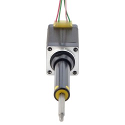 NEMA 8 Captive Acme Linear Schrittmotor 8C15S0504AC5-038RS 0,02Nm Linearhub/Umdrehung 2mm Hublänge 38,2mm