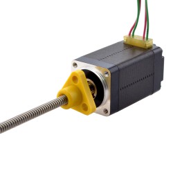 NEMA 8 External Acme Linearaktuator Schrittmotor 8E15S0504SC5-100RS Linearhub 1mm Hublänge 100mm
