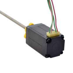 NEMA 8 External Acme Linearaktuator Schrittmotor 8E15S0504AC5-100RS Linearhub 2mm Hublänge 100mm