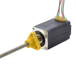 NEMA 8 External Acme Linearaktuator Schrittmotor 8E15S0504AC5-100RS Linearhub 2mm Hublänge 100mm