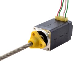NEMA 8 External Acme Linearaktuator Schrittmotor 8E15S0504DC5-100RS Linearhub 4mm Hublänge 100mm